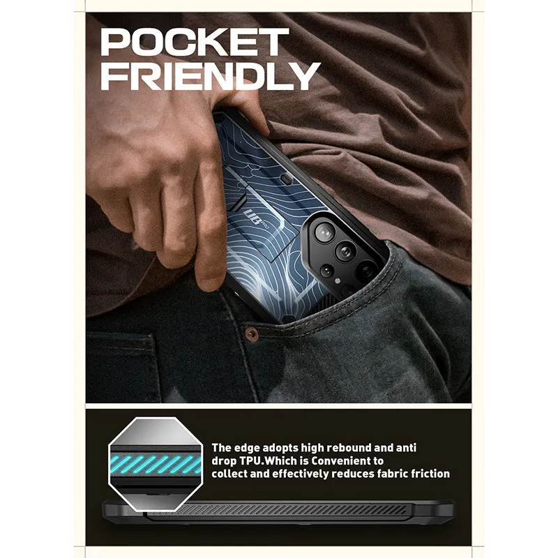 Flash Sale! Galaxy S24 Ultra Unicorn Beetle PRO Rugged Case-Blue Ripple  Going Fast!