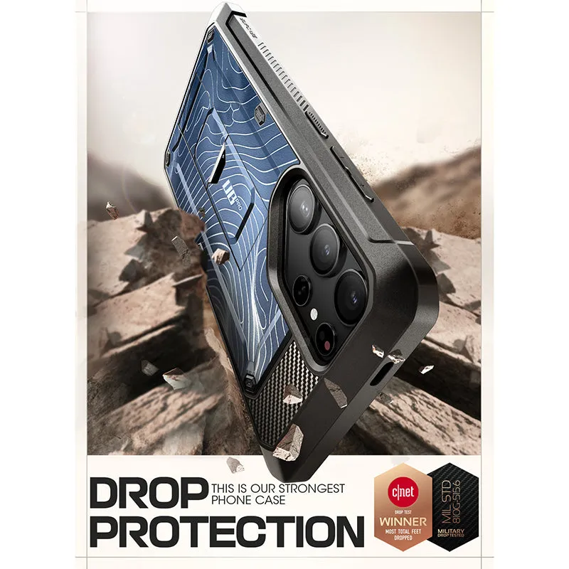 Flash Sale! Galaxy S24 Ultra Unicorn Beetle PRO Rugged Case-Blue Ripple  Going Fast!
