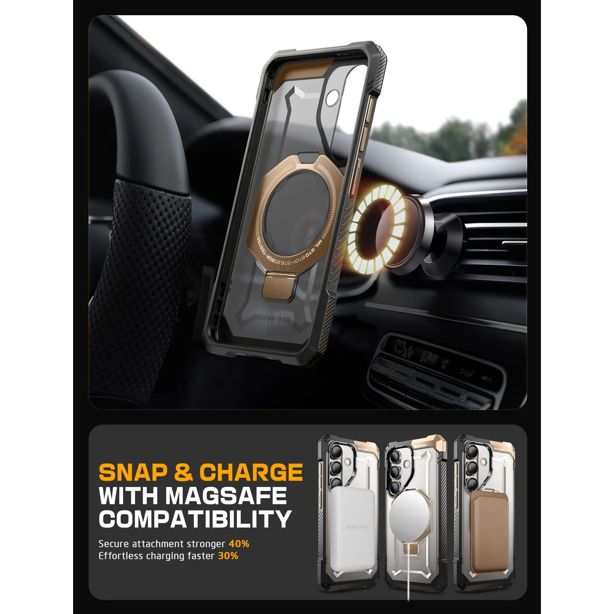Flash Sale! Galaxy S25 UB Grip MagSafe Phone Case-Desert  Stylish & Comfortable