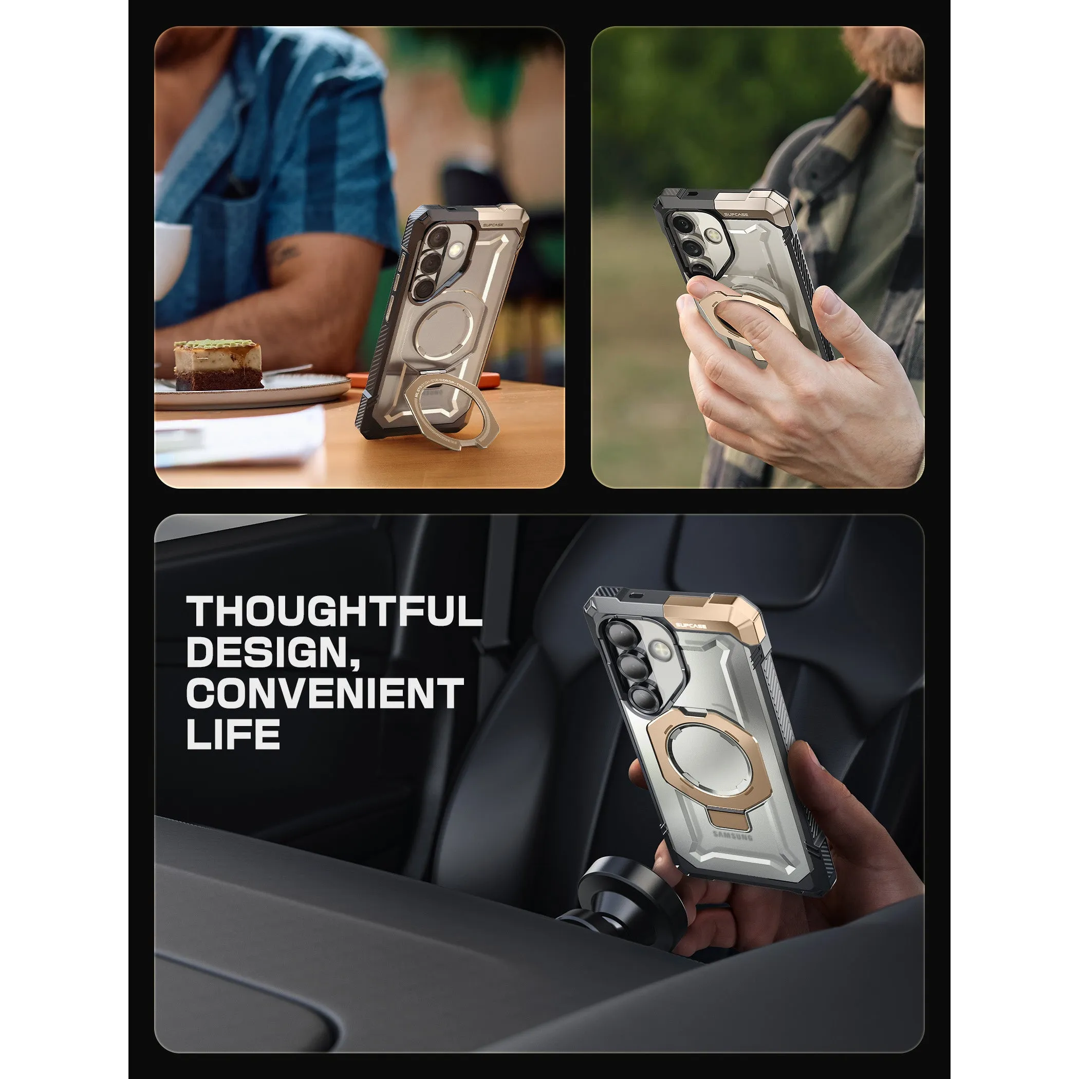 Flash Sale! Galaxy S25 UB Grip MagSafe Phone Case-Desert  Stylish & Comfortable