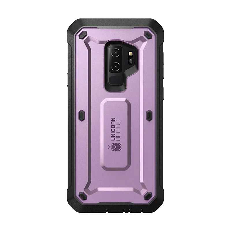 Flash Sale! Galaxy S9 Plus Unicorn Beetle Pro Full Body Rugged Case-Metallic Purple  Limited Release!