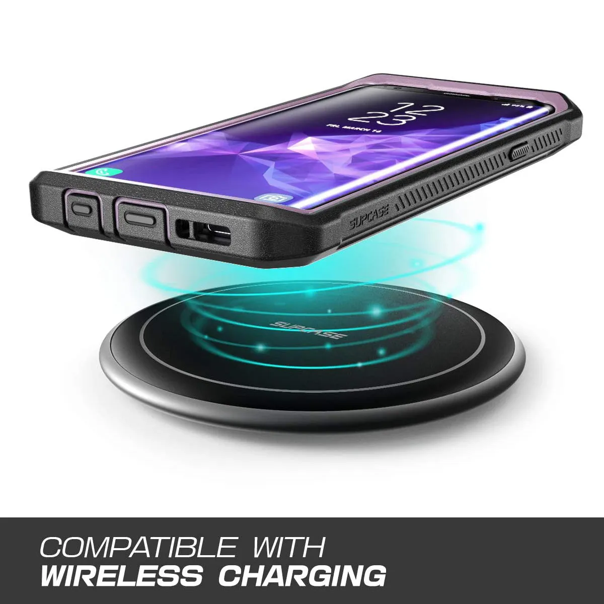 Flash Sale! Galaxy S9 Plus Unicorn Beetle Pro Full Body Rugged Case-Metallic Purple  Limited Release!