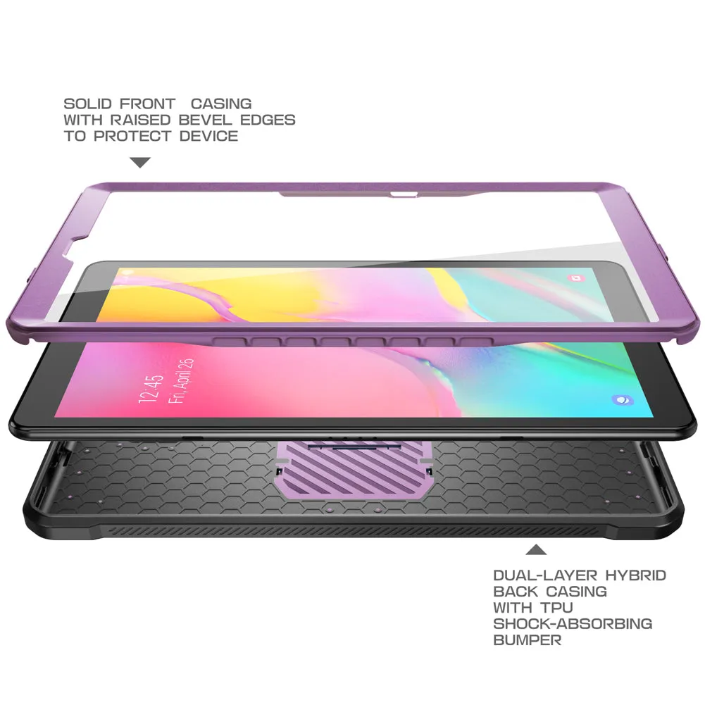 Flash Sale Galaxy Tab A 10.1 inch (2019) Unicorn Beetle Pro Full-Body Case-Metallic Purple  Stylish & Comfortable
