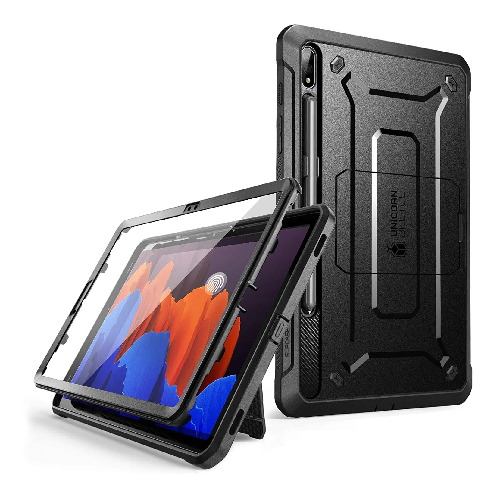 Flash Sale! Galaxy Tab S7  12.4 inch (2020) Unicorn Beetle PRO Rugged Case-Black  Dont Miss Out!