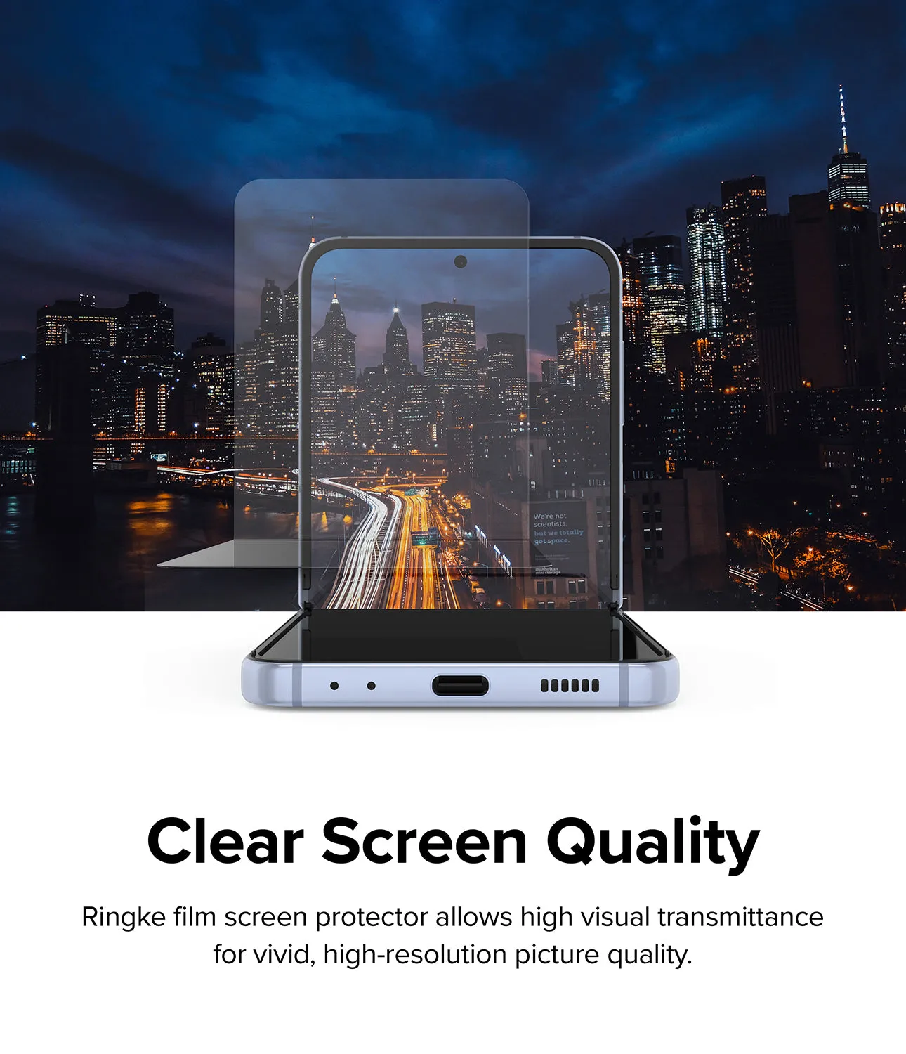 Flash Sale Galaxy Z Flip 4 Screen Protector | Dual Easy Film  Stylish & Comfortable