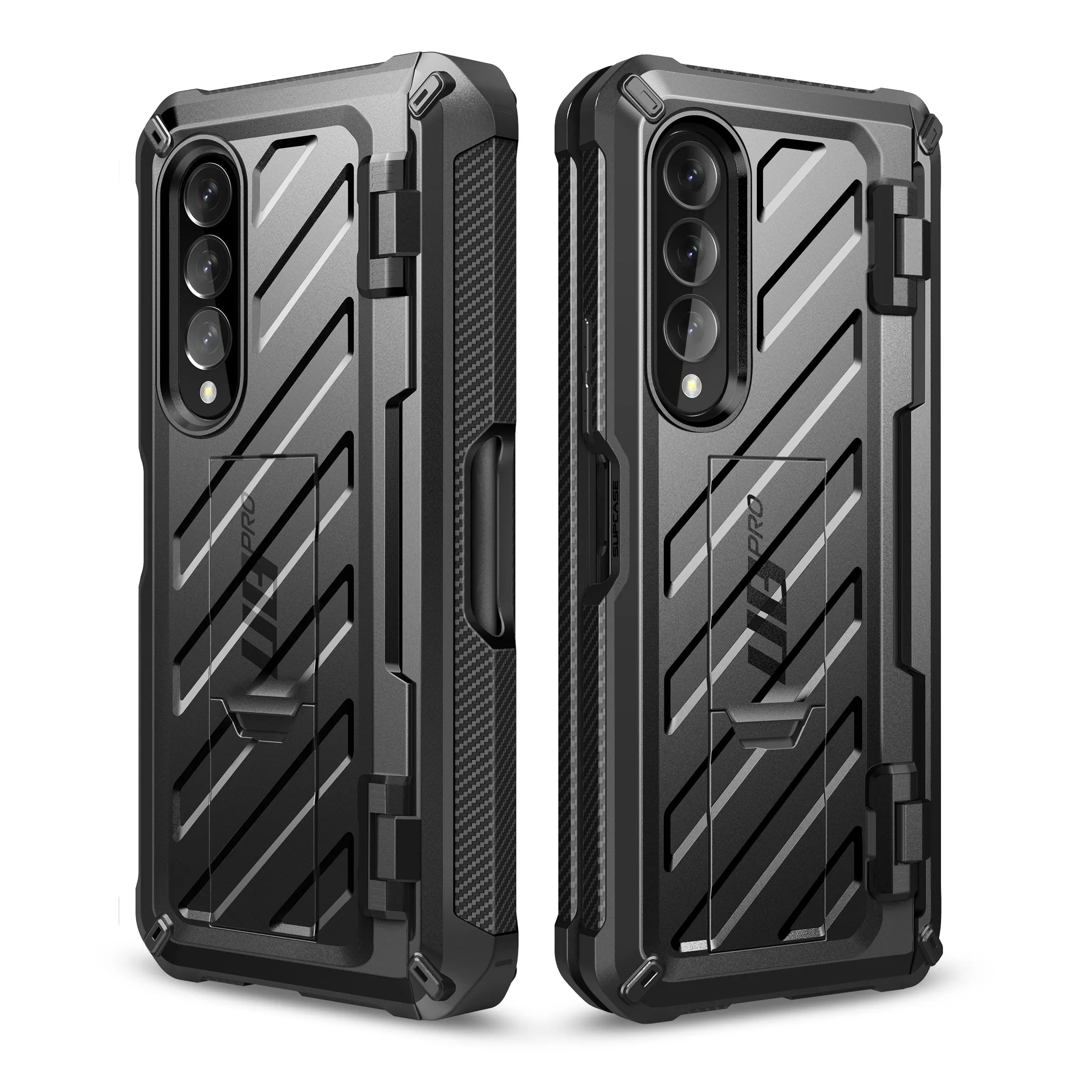 Flash Sale Galaxy Z Fold3 Unicorn Beetle PRO Rugged Case with S-Pen Holder-Black  Going Fast!
