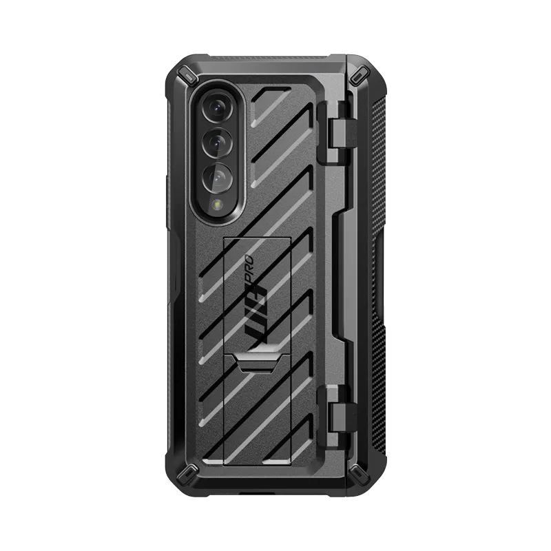 Flash Sale Galaxy Z Fold3 Unicorn Beetle PRO Rugged Case with S-Pen Holder-Black  Going Fast!