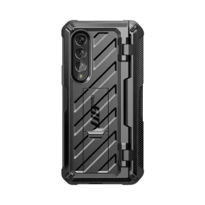 Flash Sale Galaxy Z Fold3 Unicorn Beetle PRO Rugged Case with S-Pen Holder-Black  Going Fast!
