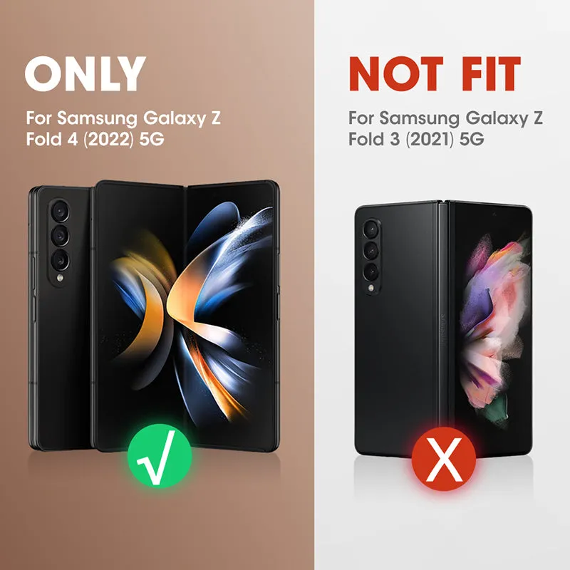 Flash Sale Galaxy Z Fold5 Unicorn Beetle PRO Rugged Case with S-Pen Holder-Metallic Red  Almost Gone!