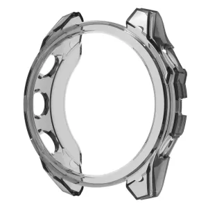 Flash Sale Garmin Fenix 8 - 43mm TPU Case (Transparent-Black)  Ends Soon!