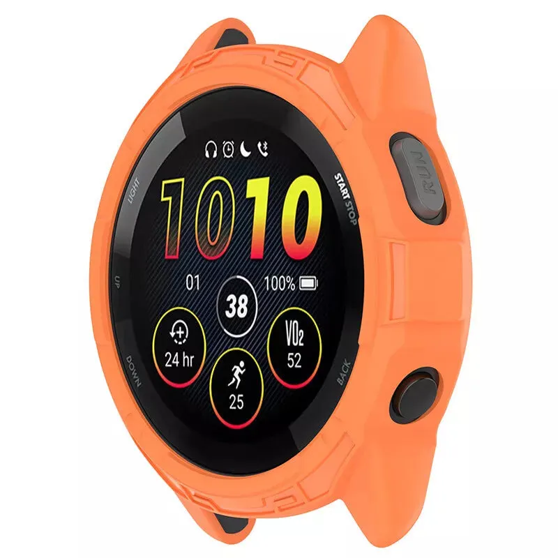 Flash Sale Garmin Forerunner 265 Rugged TPU Case (Orange)  Limited Release!