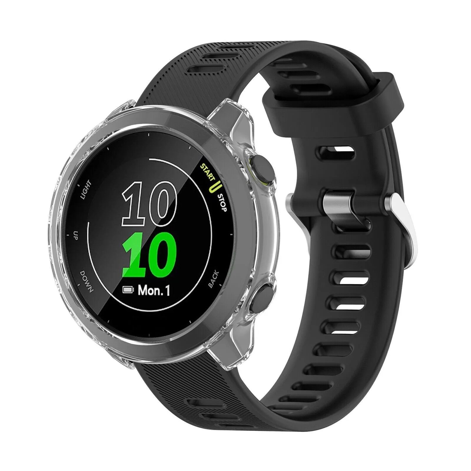 Flash Sale Garmin Forerunner 55 TPU Case (Transparent)  Limited Stock!