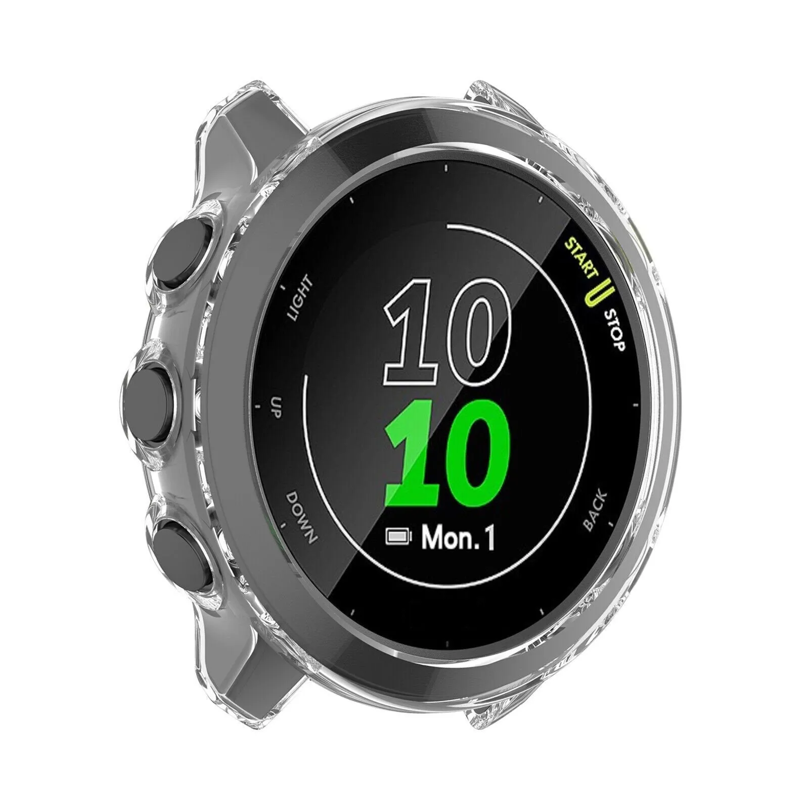 Flash Sale Garmin Forerunner 55 TPU Case (Transparent)  Limited Stock!