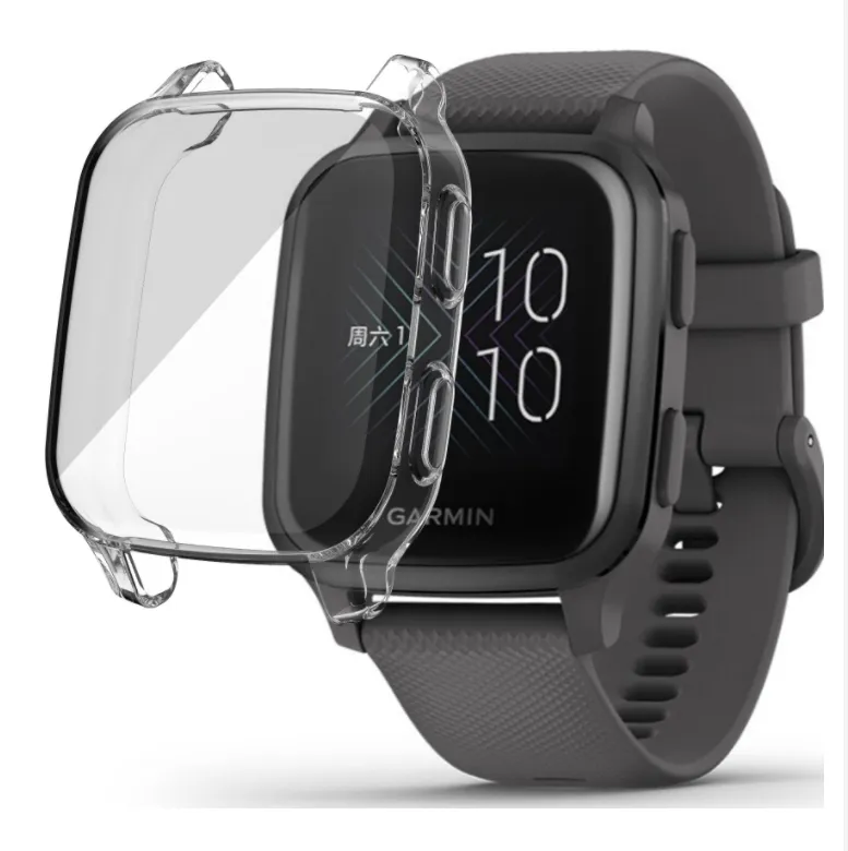 Flash Sale! Garmin Venu SQ Protective Cover (Transparent)  Last Few Pieces!