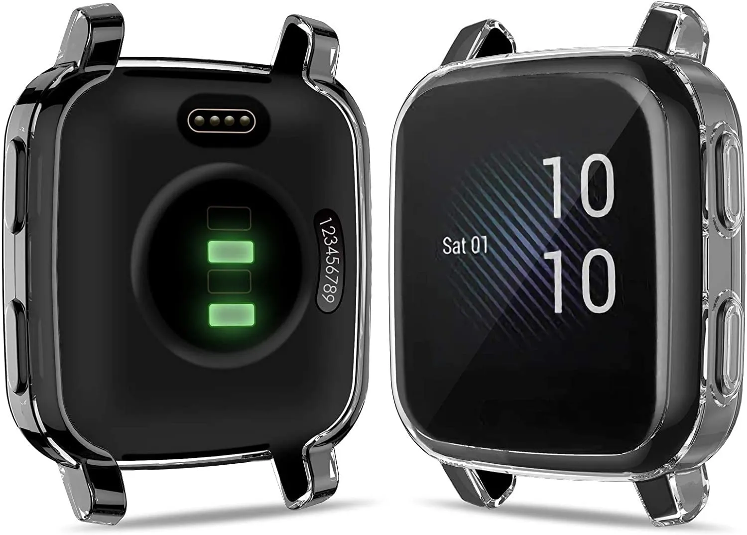 Flash Sale! Garmin Venu SQ Protective Cover (Transparent)  Last Few Pieces!