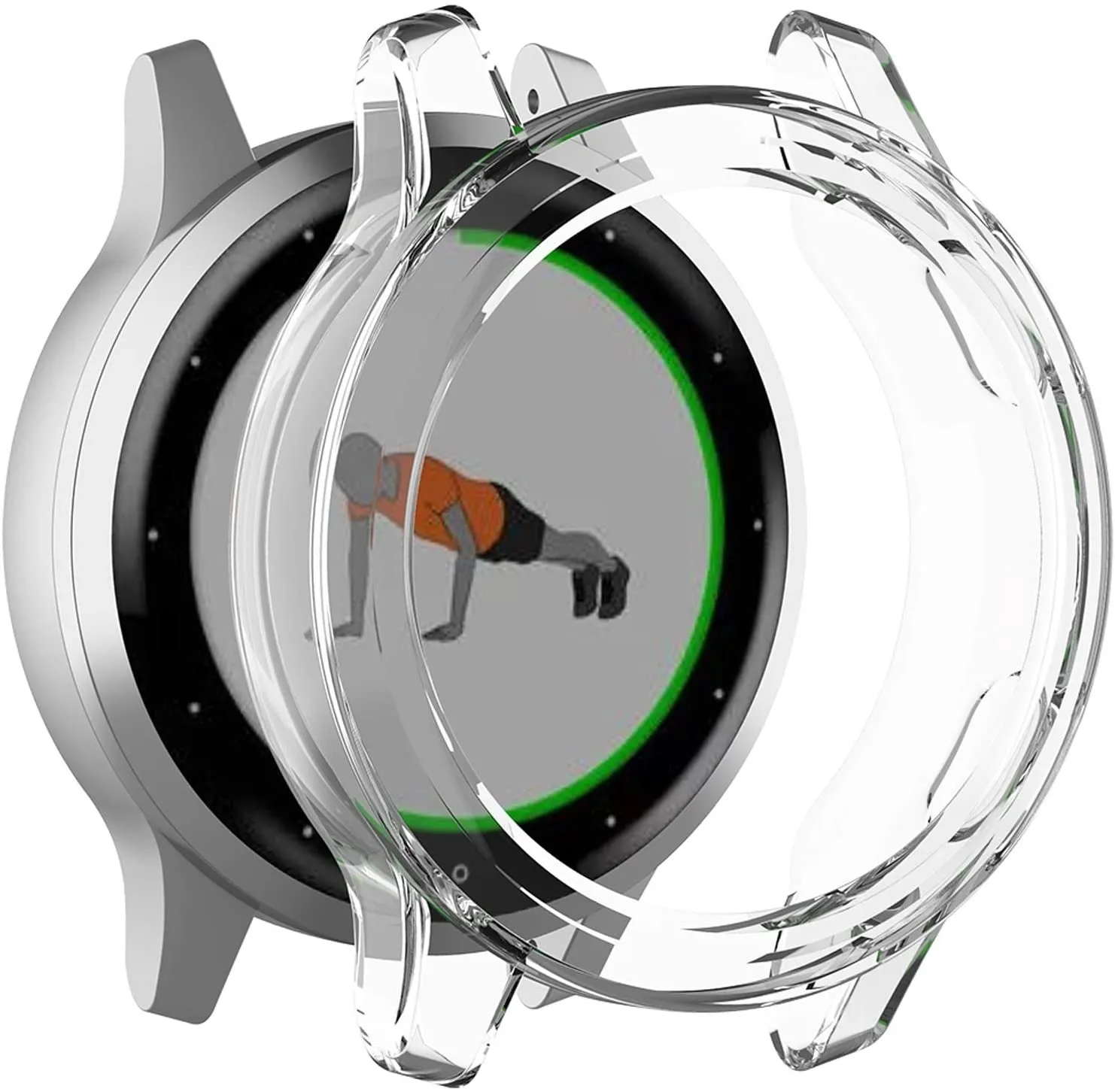 Flash Sale! Garmin Vivoactive 4s Case (Transparent)  Limited Availability!