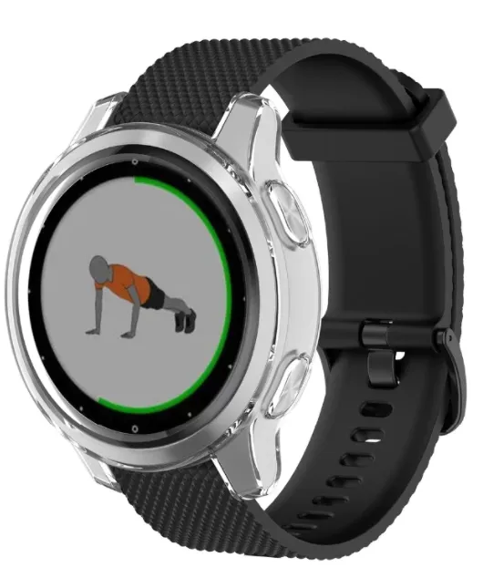 Flash Sale! Garmin Vivoactive 4s Case (Transparent)  Limited Availability!