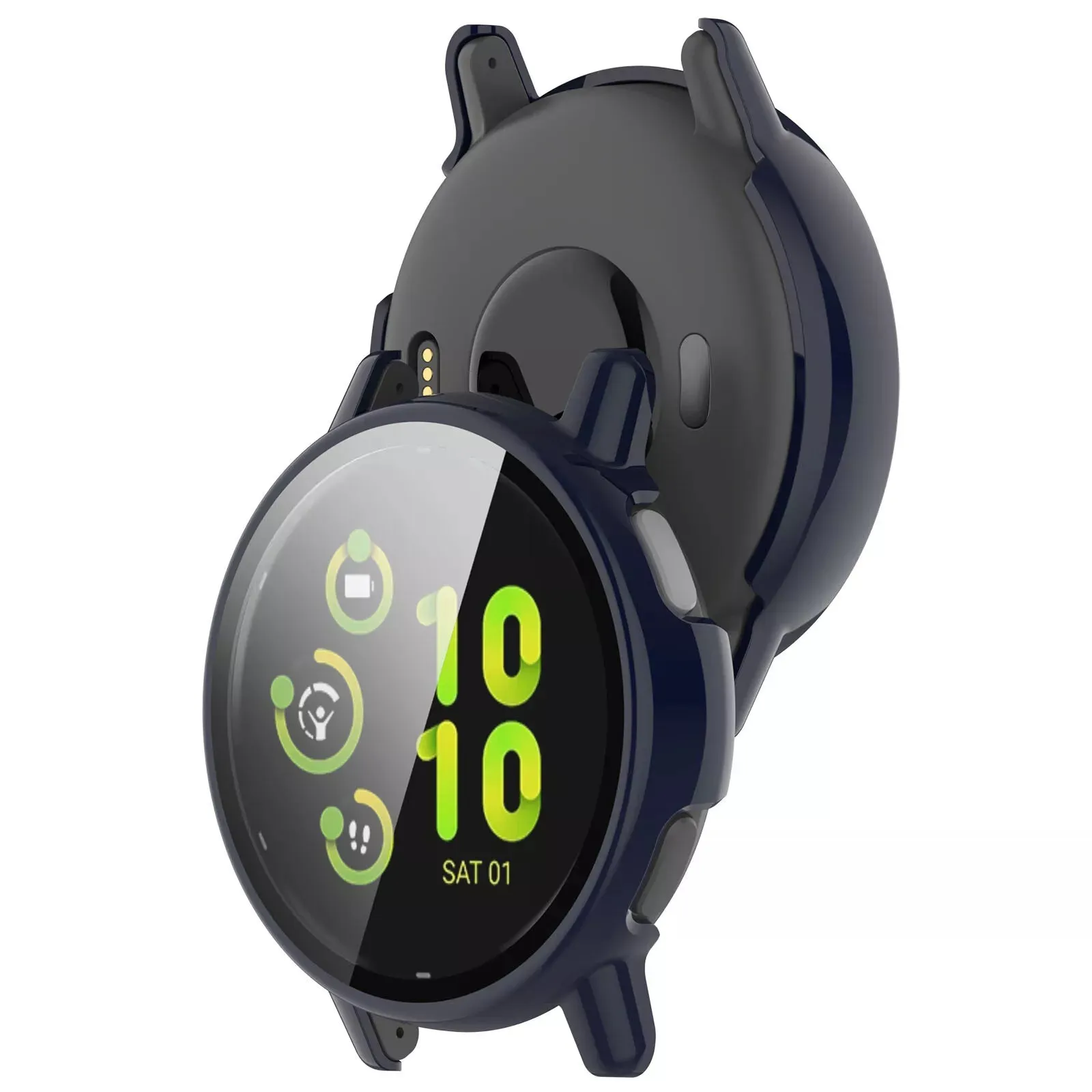 Flash Sale! Garmin Vivoactive 5 Hard Case with Glass (Dark Blue)  Ends Soon!