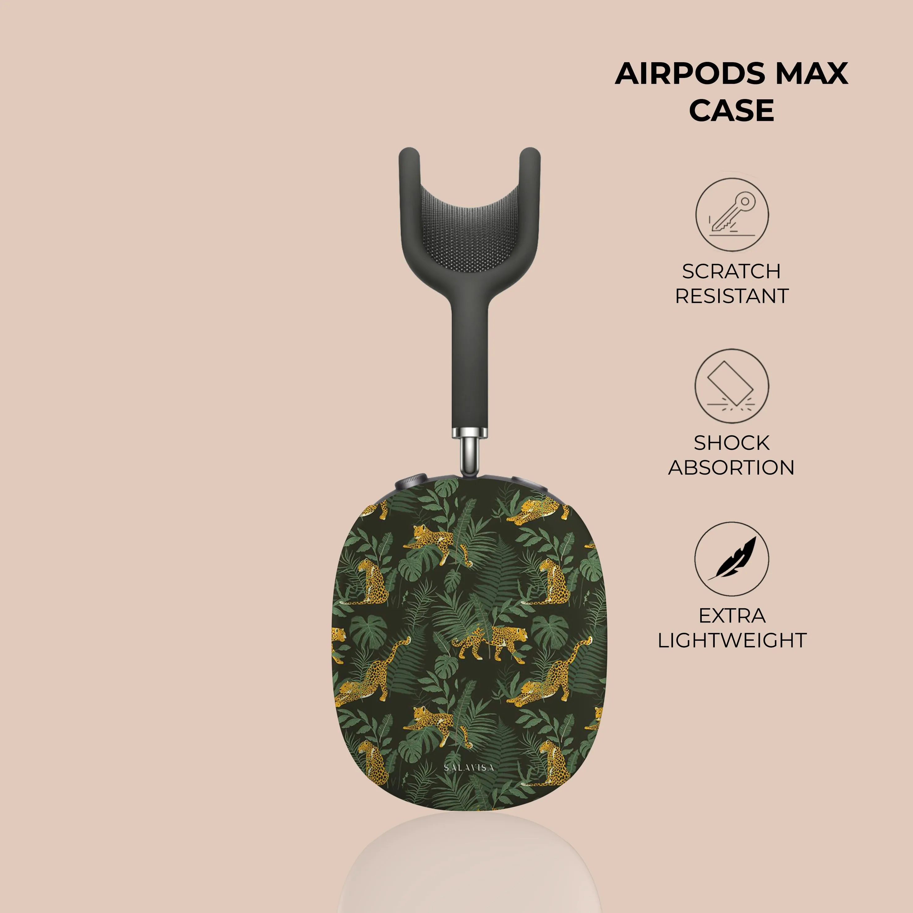 Flash Sale Green Cheetah AirPods Max Case  Dont Miss Out!