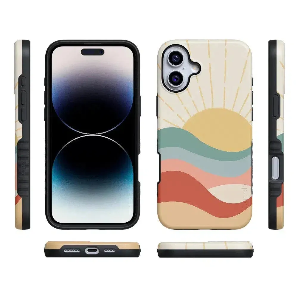 Flash Sale! Here Comes the Sun | Colorblock Sunset Case  Going Fast!