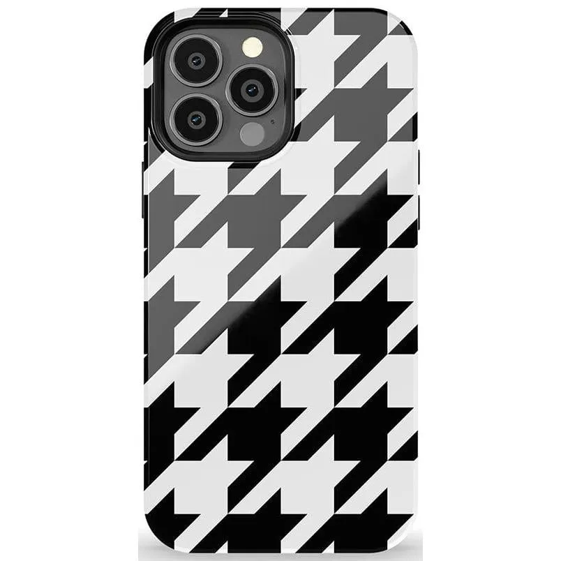 Flash Sale! Houndstooth | High Contrast Design Case  Today Only!