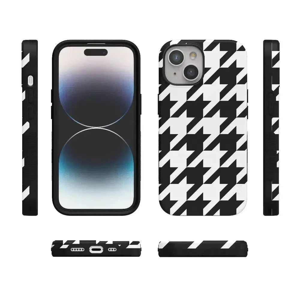 Flash Sale! Houndstooth | High Contrast Design Case  Today Only!