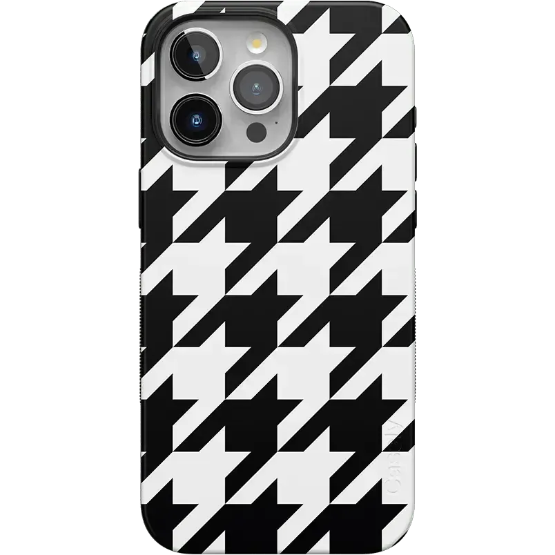 Flash Sale! Houndstooth | High Contrast Design Case  Today Only!