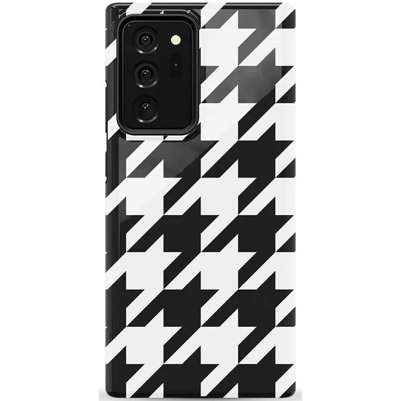 Flash Sale! Houndstooth | High Contrast Design Case  Today Only!