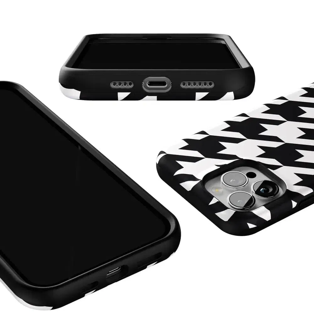 Flash Sale! Houndstooth | High Contrast Design Case  Today Only!