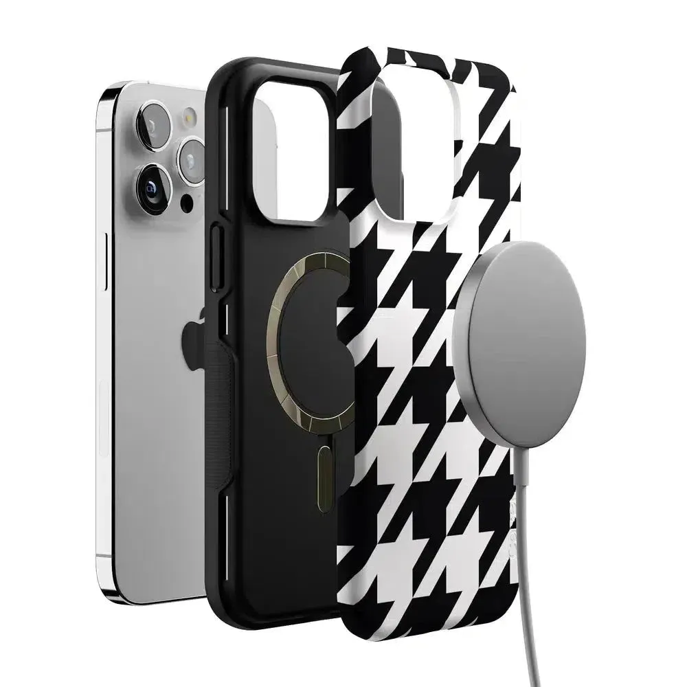 Flash Sale! Houndstooth | High Contrast Design Case  Today Only!