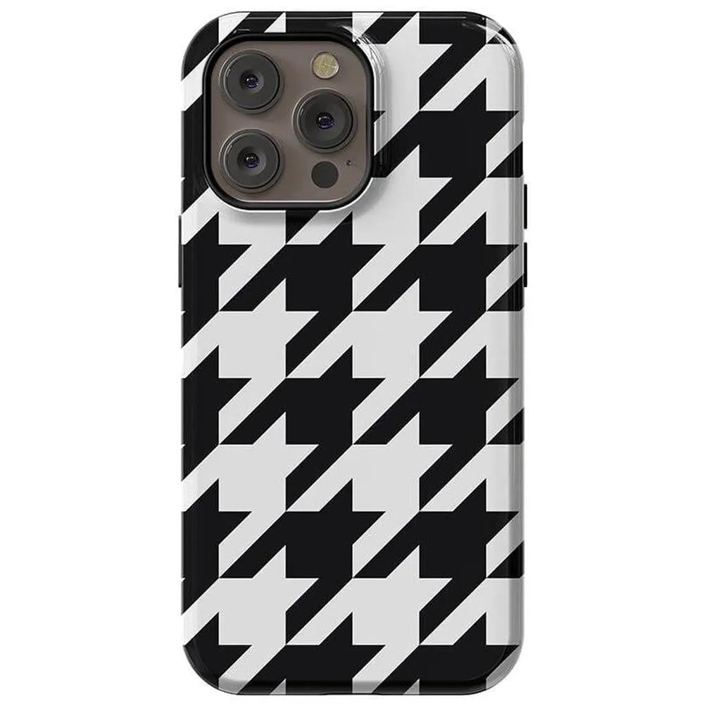 Flash Sale! Houndstooth | High Contrast Design Case  Today Only!