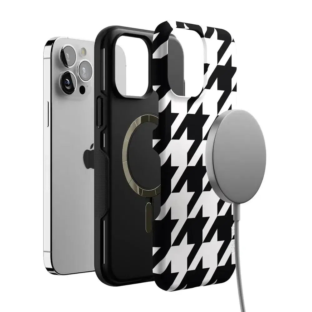 Flash Sale! Houndstooth | High Contrast Design Case  Today Only!