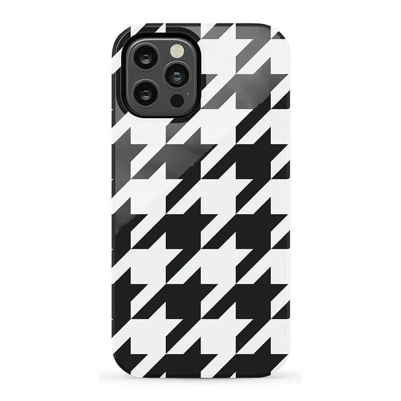 Flash Sale! Houndstooth | High Contrast Design Case  Today Only!