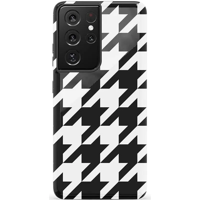 Flash Sale! Houndstooth | High Contrast Design Case  Today Only!