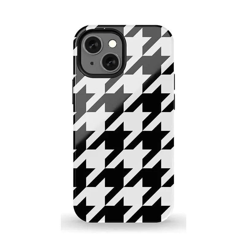 Flash Sale! Houndstooth | High Contrast Design Case  Today Only!
