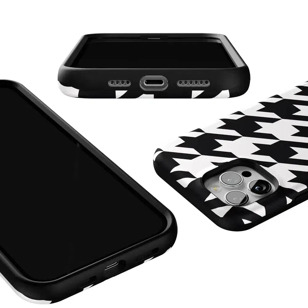 Flash Sale! Houndstooth | High Contrast Design Case  Today Only!