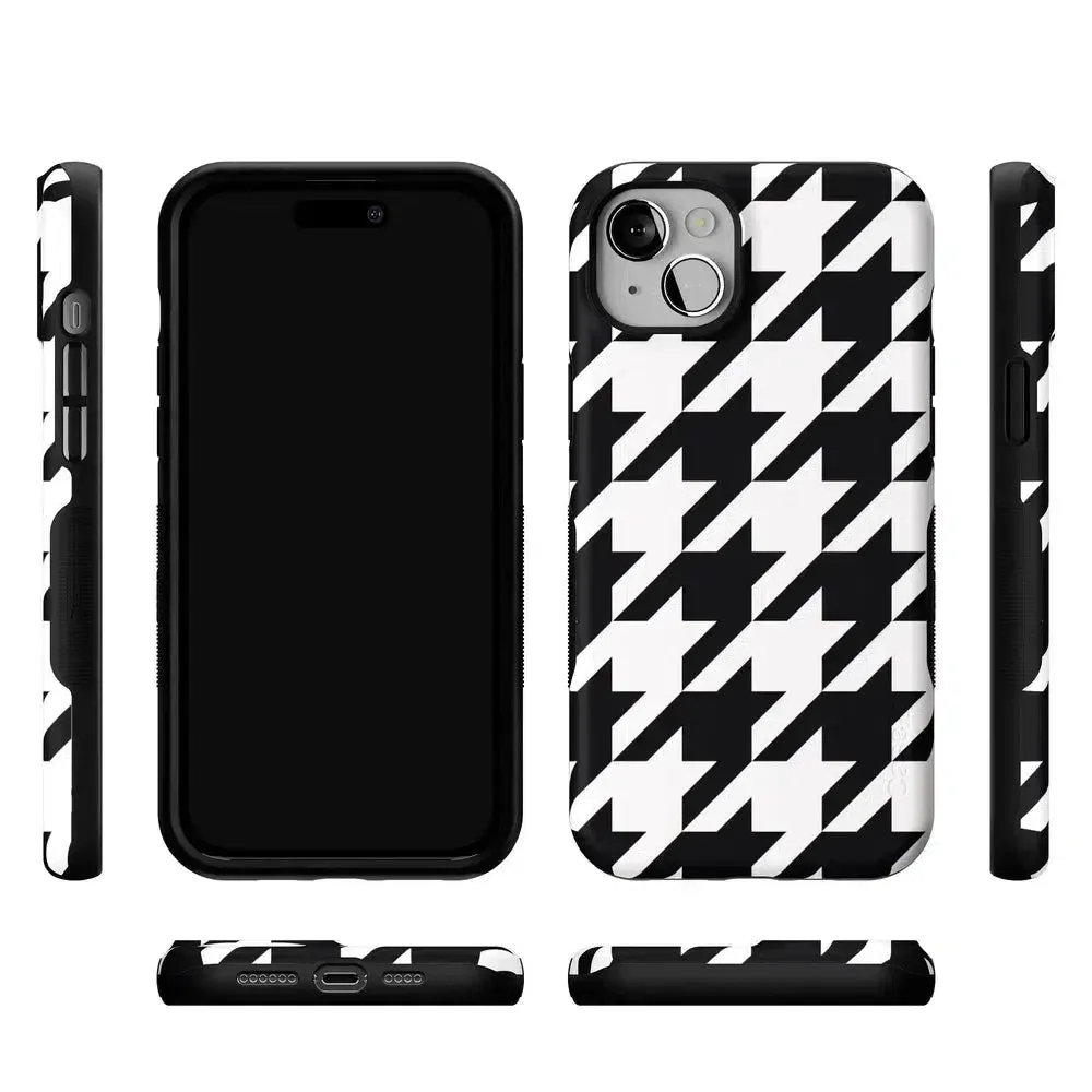 Flash Sale! Houndstooth | High Contrast Design Case  Today Only!