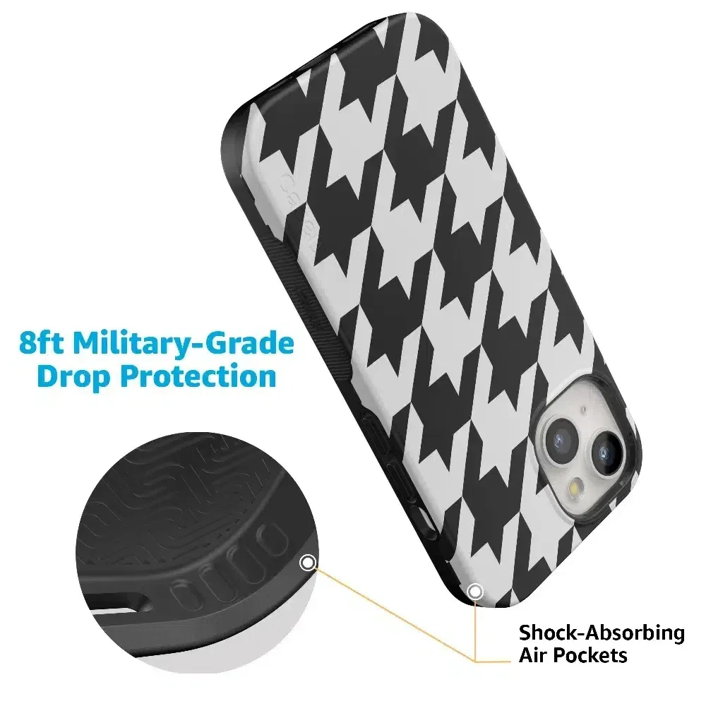 Flash Sale! Houndstooth | High Contrast Design Case  Today Only!