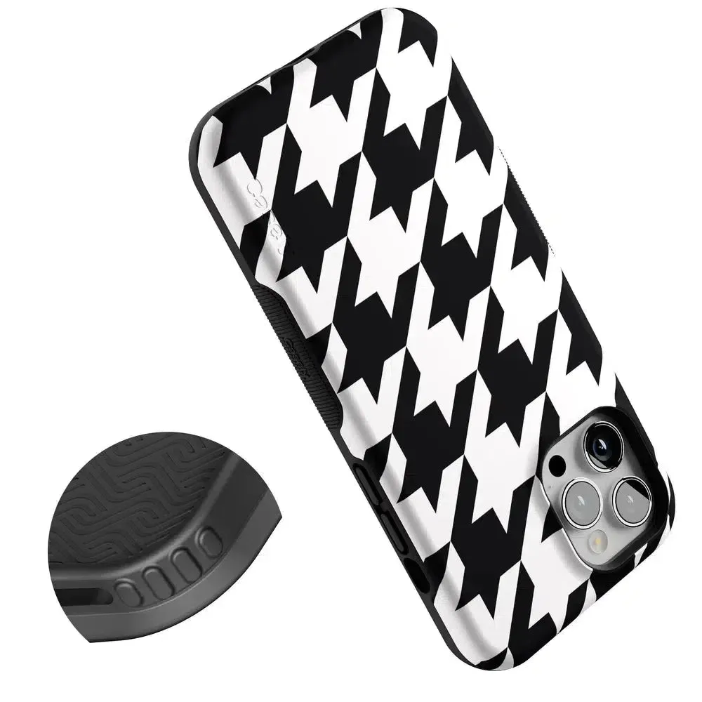 Flash Sale! Houndstooth | High Contrast Design Case  Today Only!