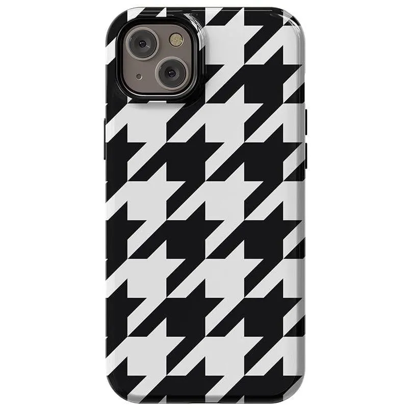 Flash Sale! Houndstooth | High Contrast Design Case  Today Only!