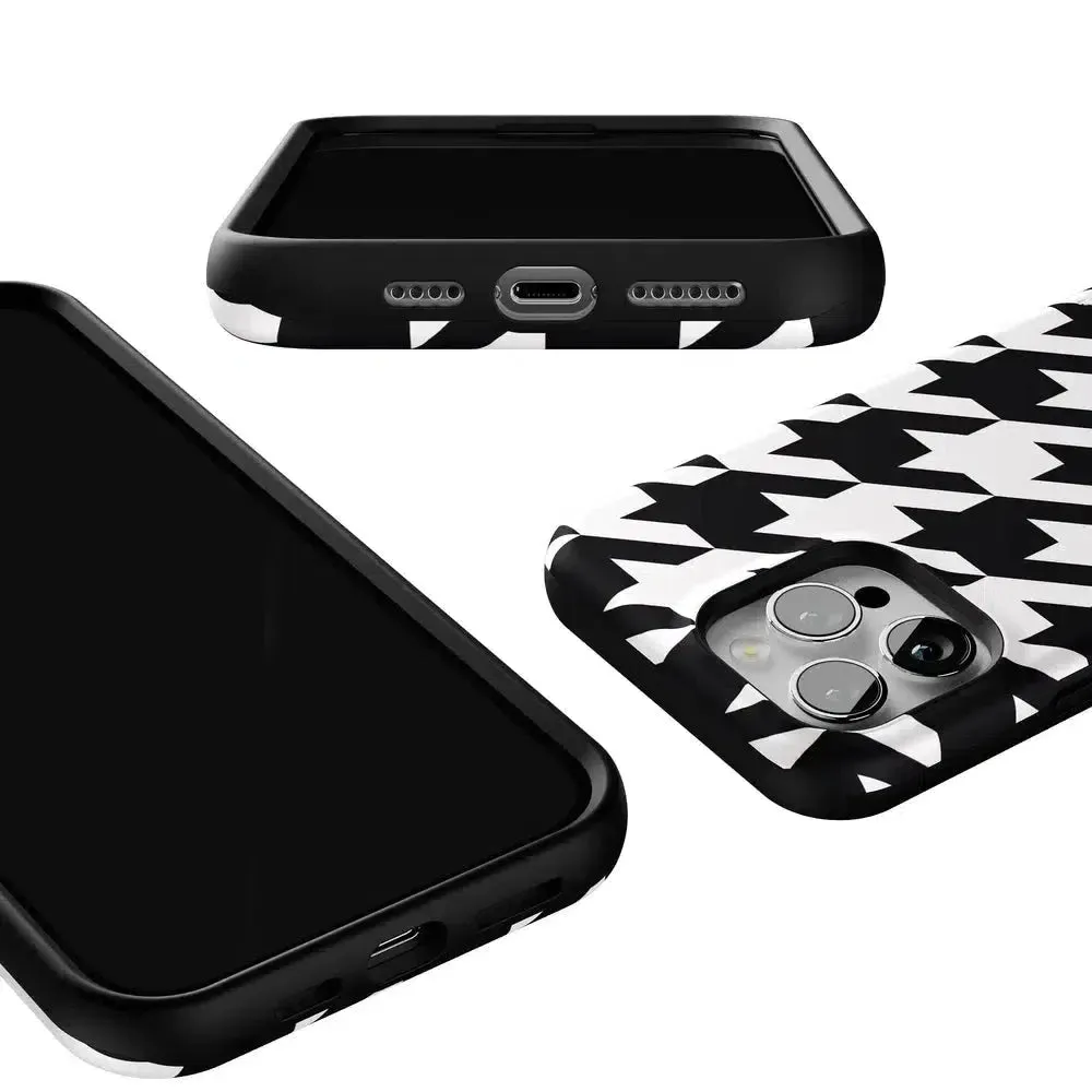 Flash Sale! Houndstooth | High Contrast Design Case  Today Only!