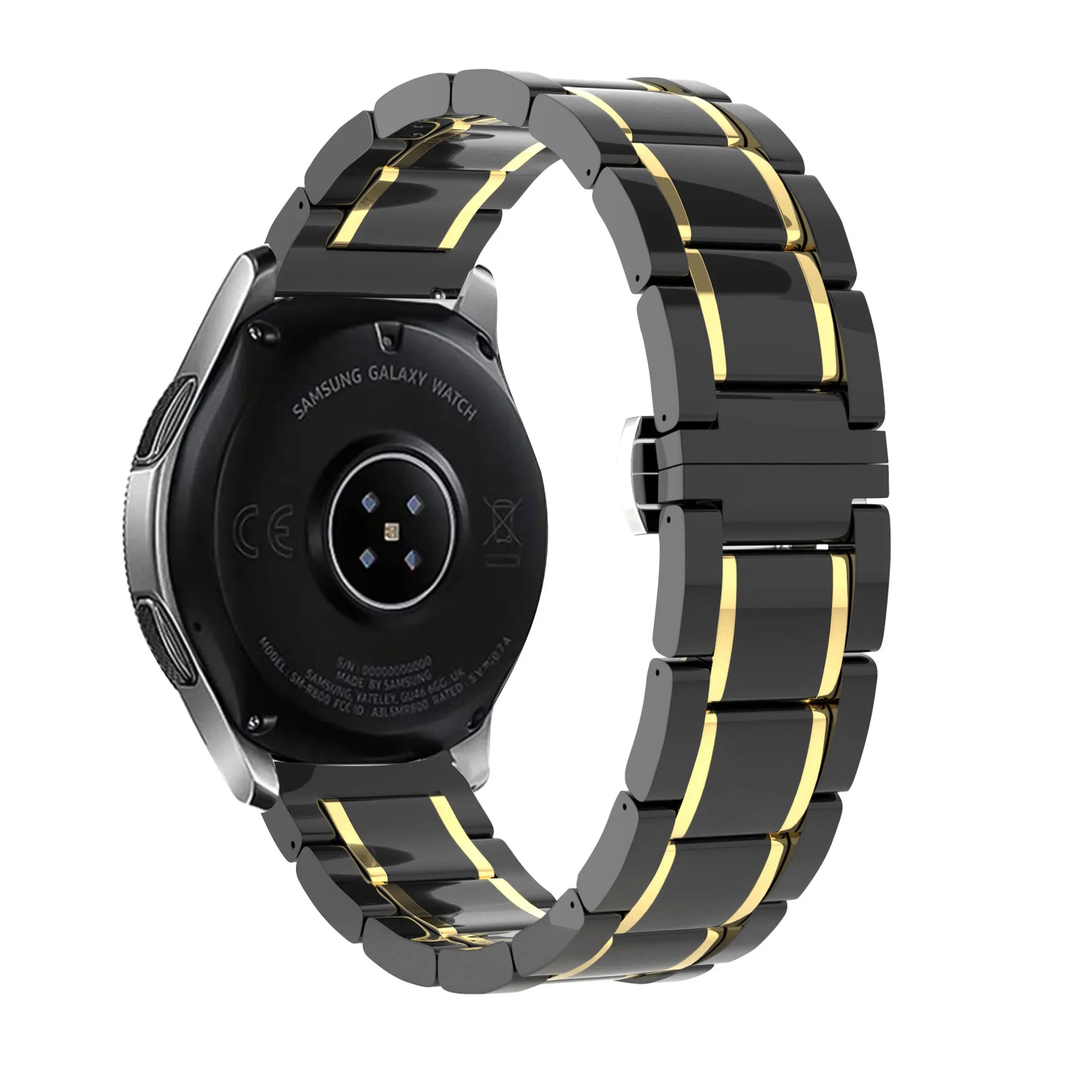 Flash Sale Huawei Watch 3 (Pro) Ceramic/Steel Strap (Black/Gold)  Limited Release!