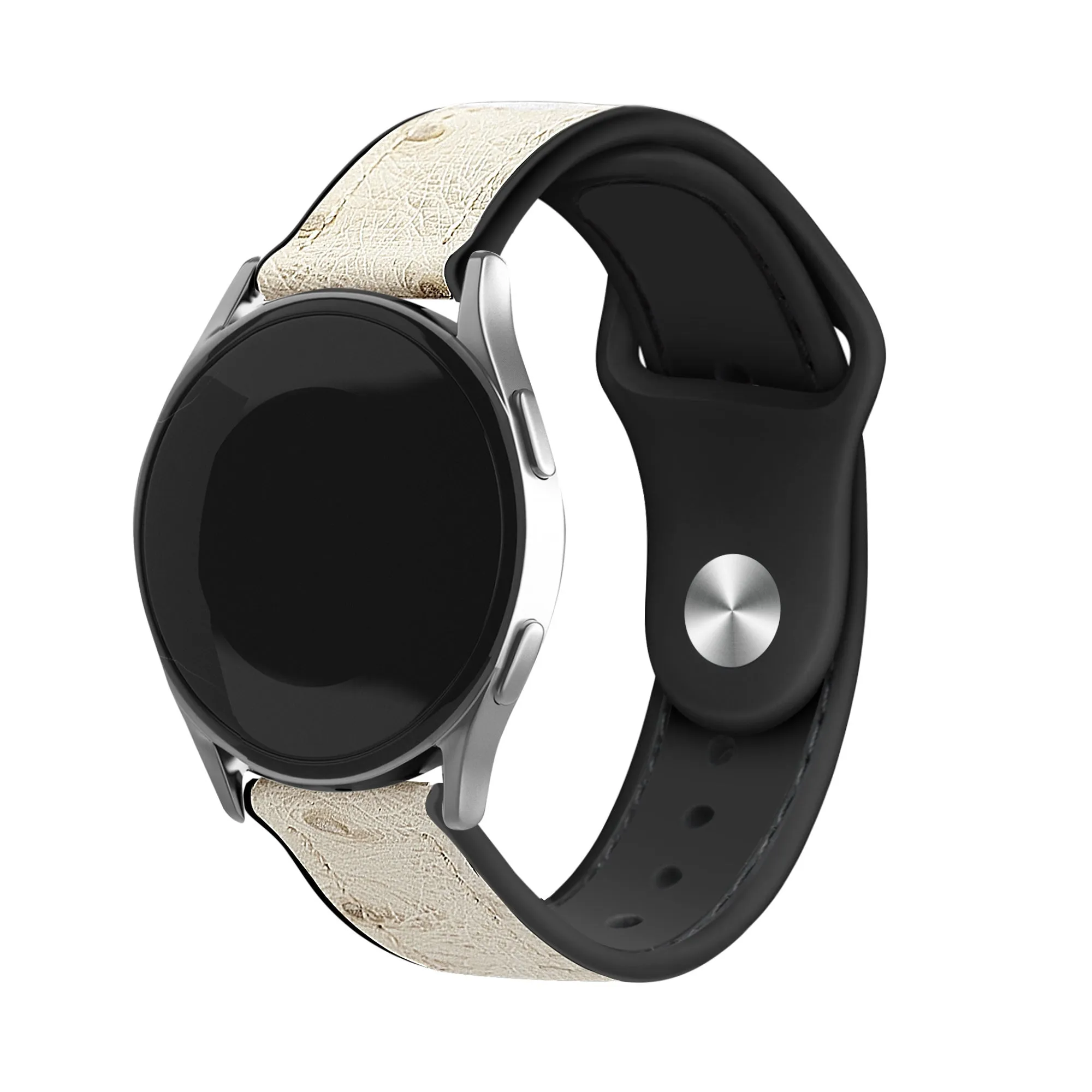 Flash Sale! Huawei Watch 3 (Pro) Hybrid Leather Strap (Sand White)  Today Only!