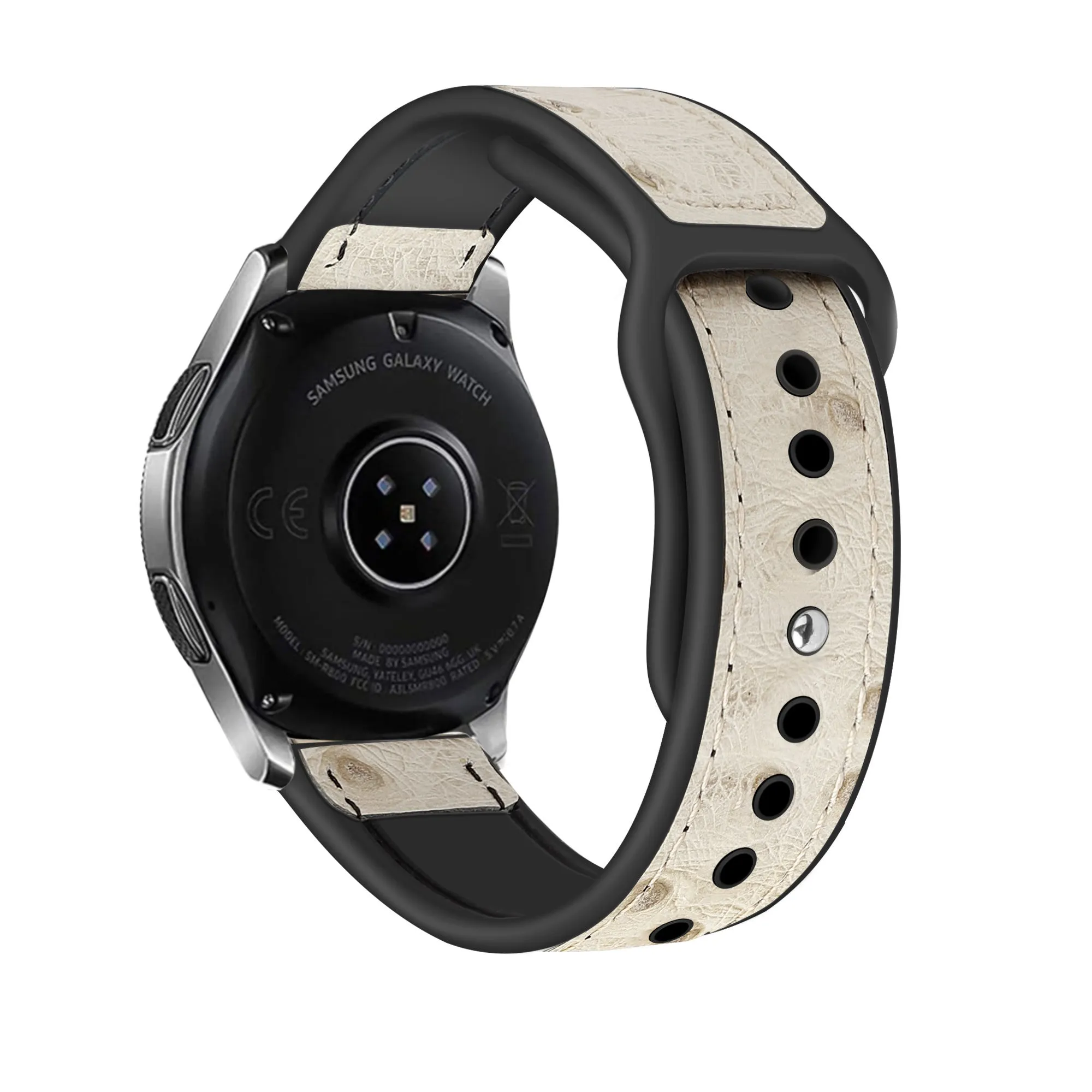 Flash Sale! Huawei Watch 3 (Pro) Hybrid Leather Strap (Sand White)  Today Only!