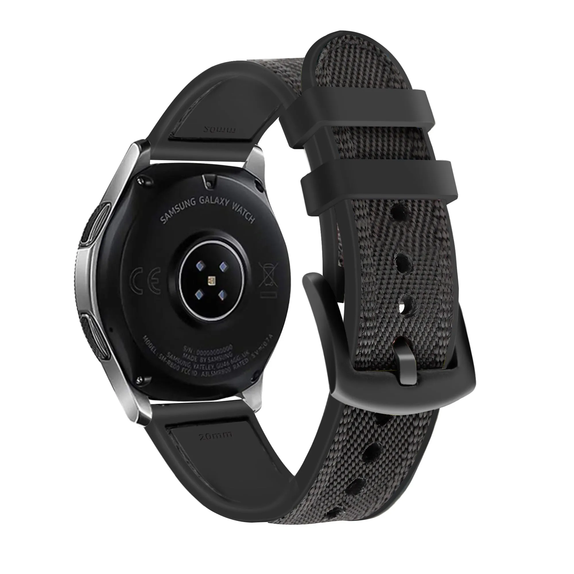 Flash Sale Huawei Watch 3 (Pro) Hybrid Nylon Strap (Black)  Ends Soon!