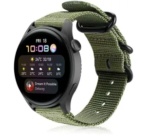 Flash Sale! Huawei Watch 3 (Pro) Nylon Strap with Buckle (Green)  Going Fast!