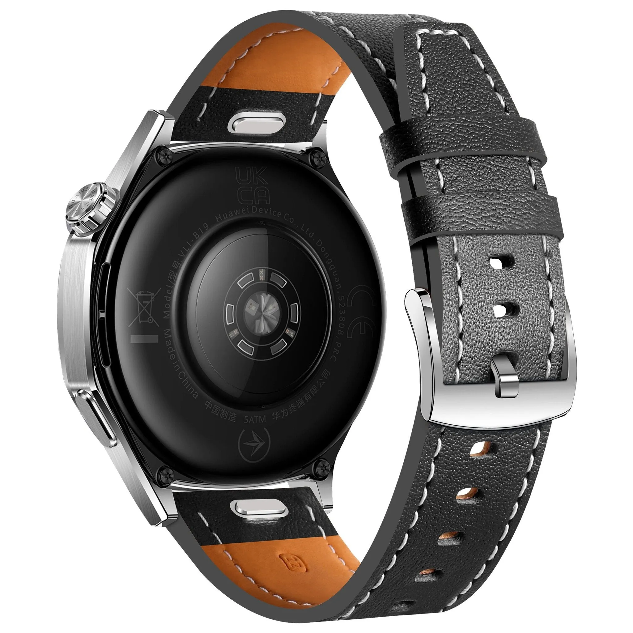 Flash Sale Huawei Watch 3 (Pro) 'One Push' Leather Strap (Black)  Last Few Pieces!