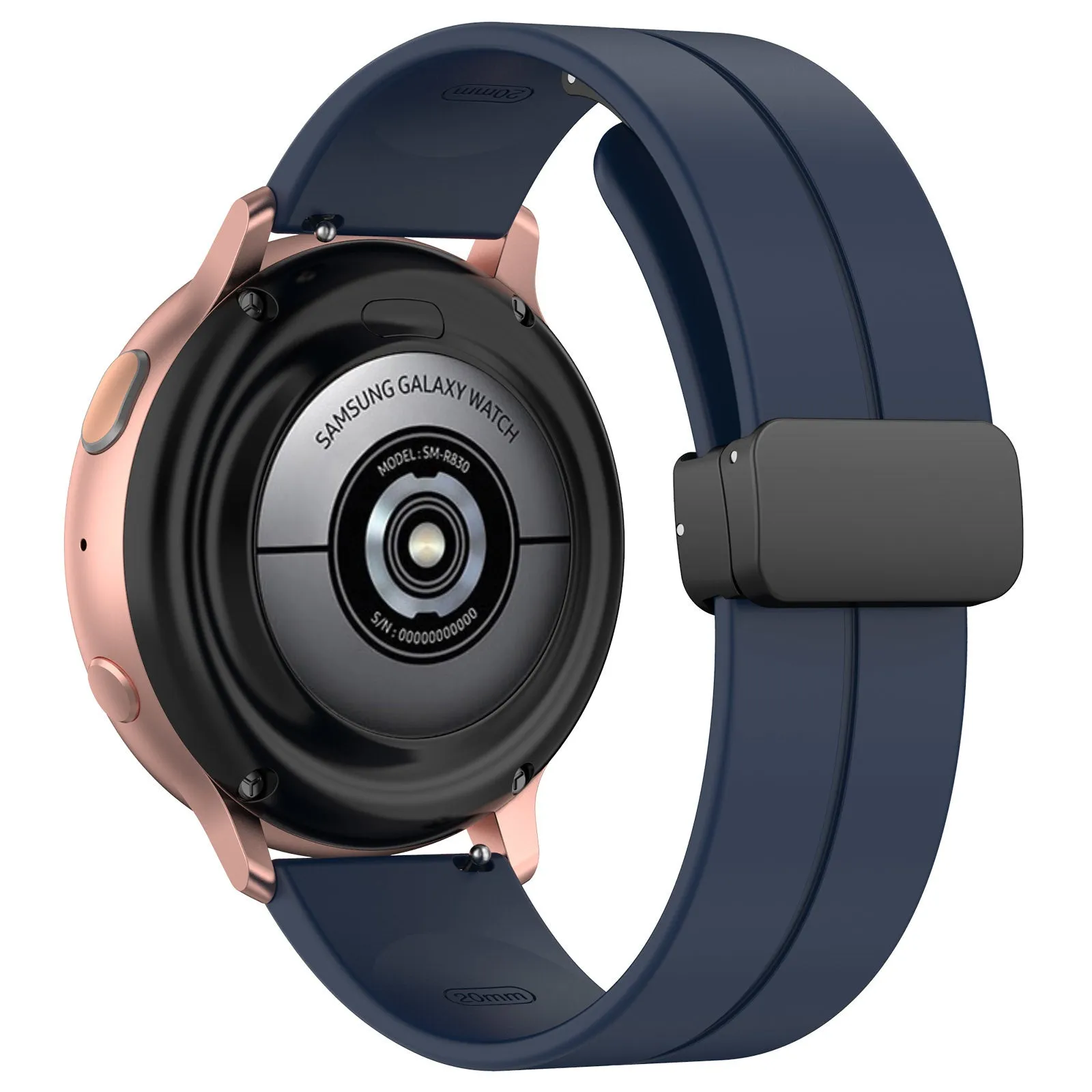 Flash Sale Huawei Watch 3 (Pro) Silicone Strap D-Buckle (Dark Blue)  Today Only!