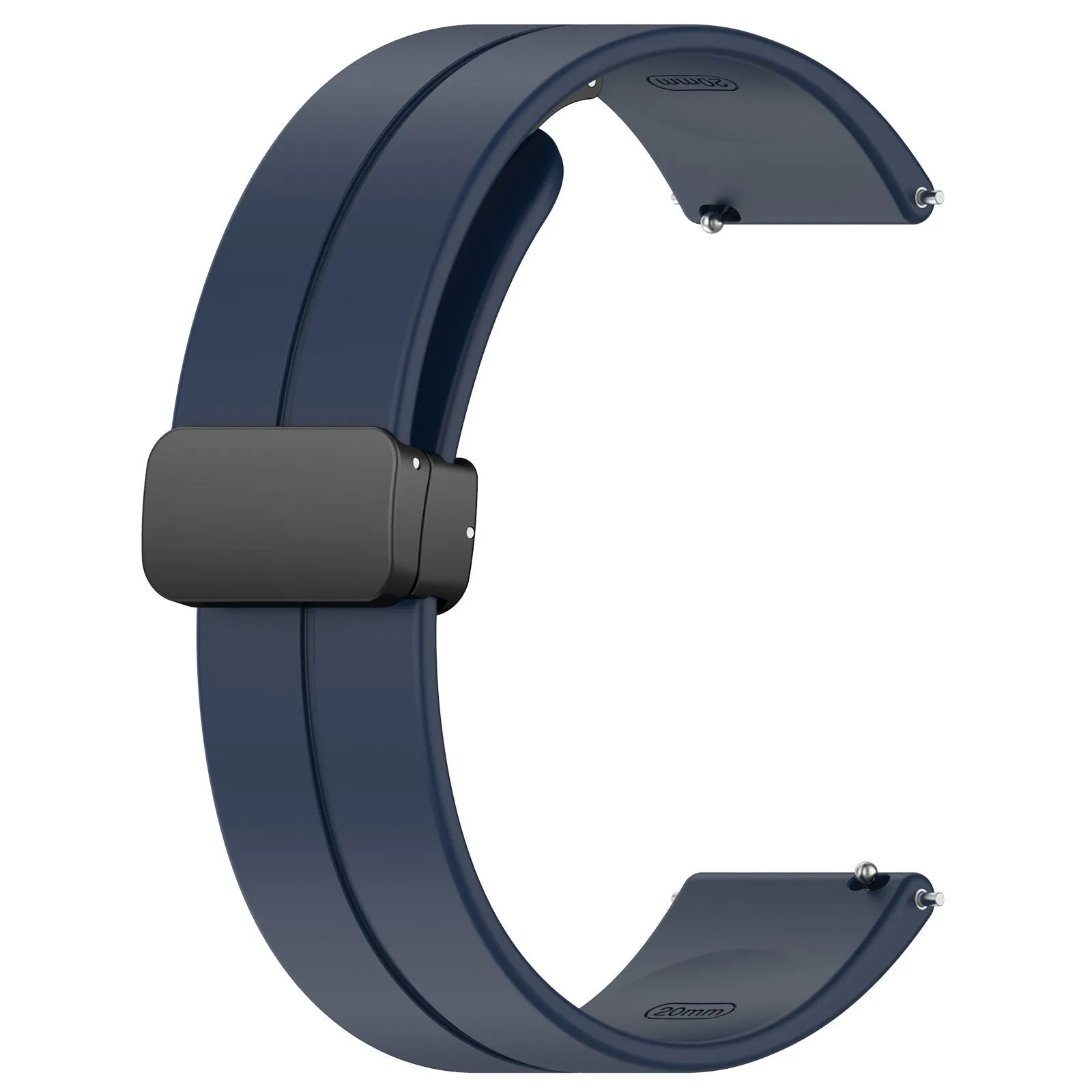 Flash Sale Huawei Watch 3 (Pro) Silicone Strap D-Buckle (Dark Blue)  Today Only!