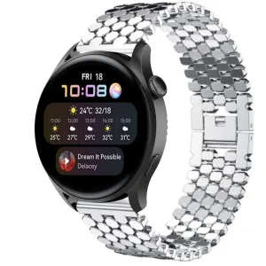 Flash Sale Huawei Watch 3 (Pro) Steel Strap Hexagons (Silver)  Last Few Pieces!